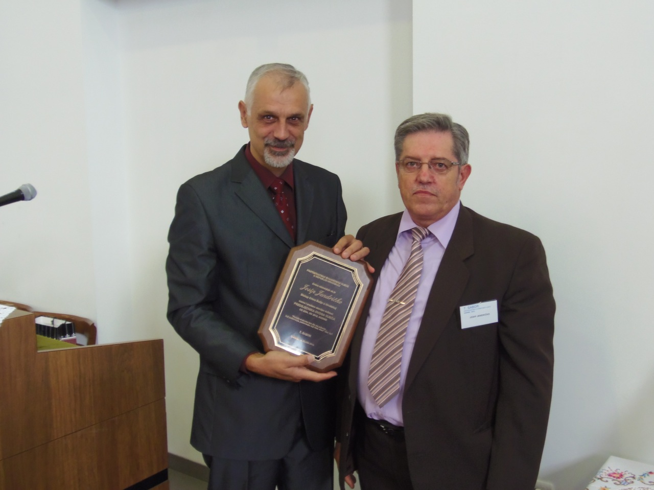 Honoring the new president